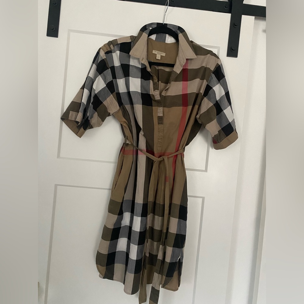 Authentic Burberry Brit Shirt Dress